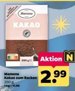 Mamone Kakao zum Backen