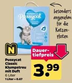 Pussycat Classic Klumpstreu mit Duft