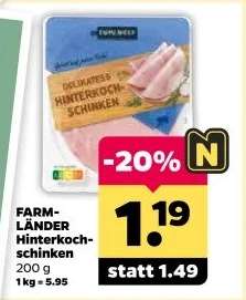 FARMLÄNDER Hinterkochschinken