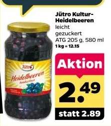 Jütro Kultur-Heidelbeeren
