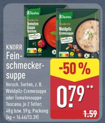 KNORR Feinschmeckersuppe