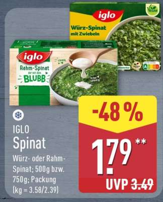 Iglo Spinat