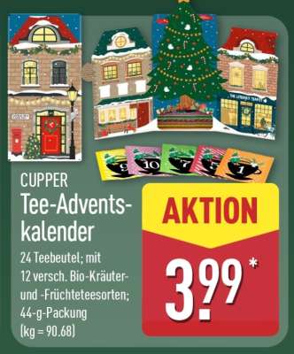 CUPPER Tee­Adventskalender