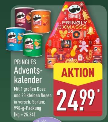 Pringles Adventskalender