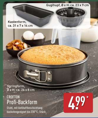 CROFTON Profi-Backform