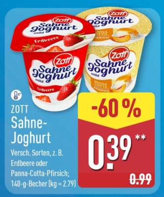 ZOTT Sahne-Joghurt
