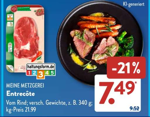 MEINE METZGEREI Entrecôte