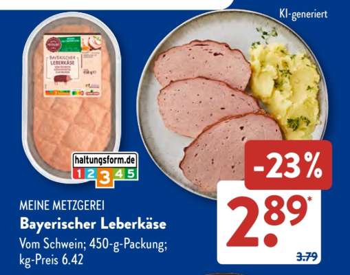 Bayerischer Leberkäse