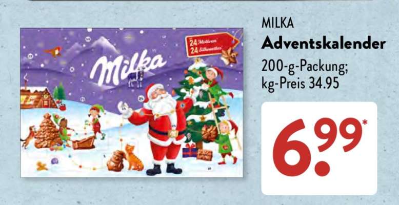 MILKA Adventskalender