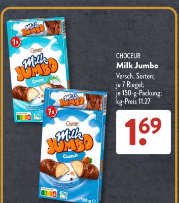 CHOCEUR Milk Jumbo