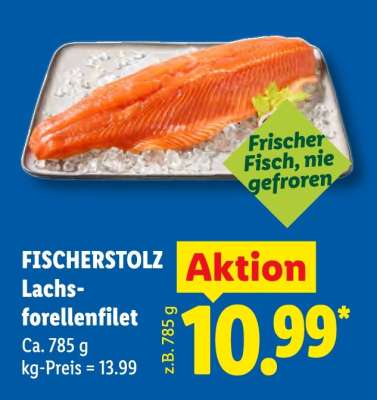 FISCHERSTOLZ Lachsforellenfilet