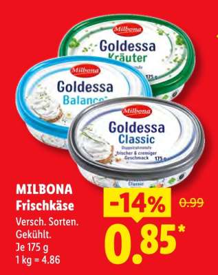 Milbona Frischkäse