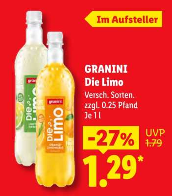 GRANINI Die Limo