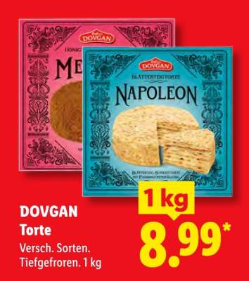 Dovgan Torte