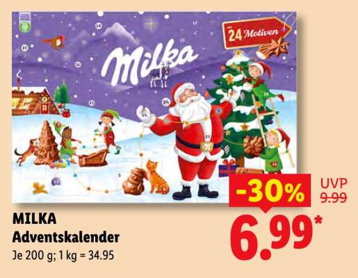 MILKA Adventskalender