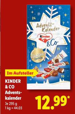 kinder & Co Adventskalender*