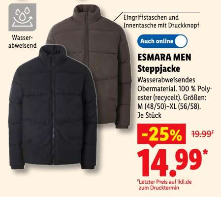 Esmara Men Steppjacke