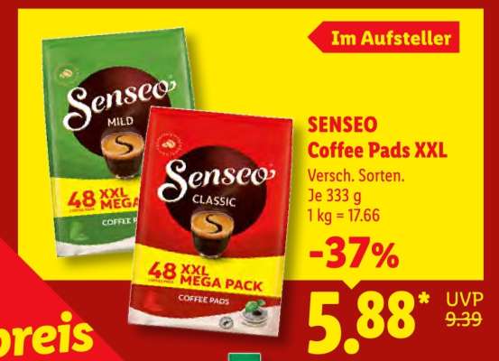 SENSEO Coffee Pads XXL