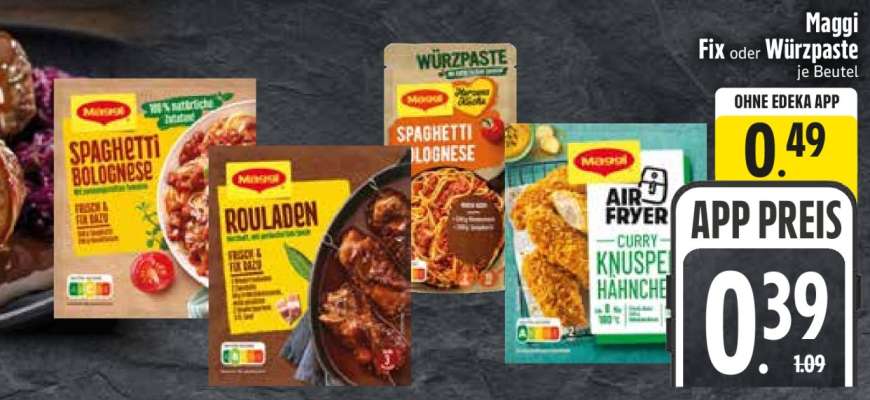 MAGGI Fix oder Würzpaste