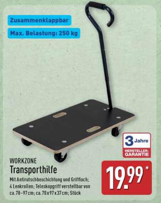 WORKZONE Transporthilfe