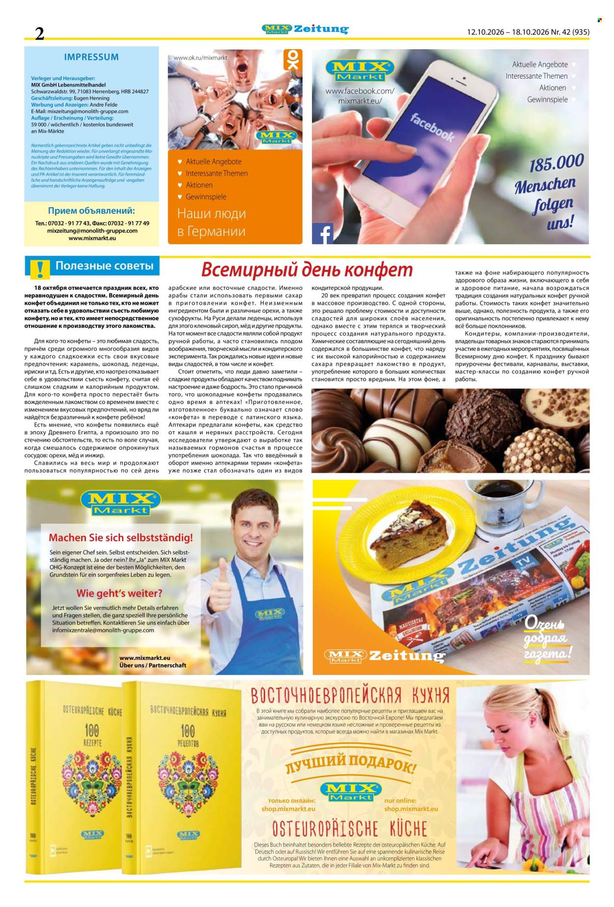 Leták Mix Markt - 12.10.2026 - 18.10.2026. Strana 2