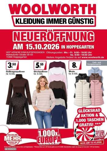 Prospekte Woolworth - 15.10.2026 - 15.10.2026.