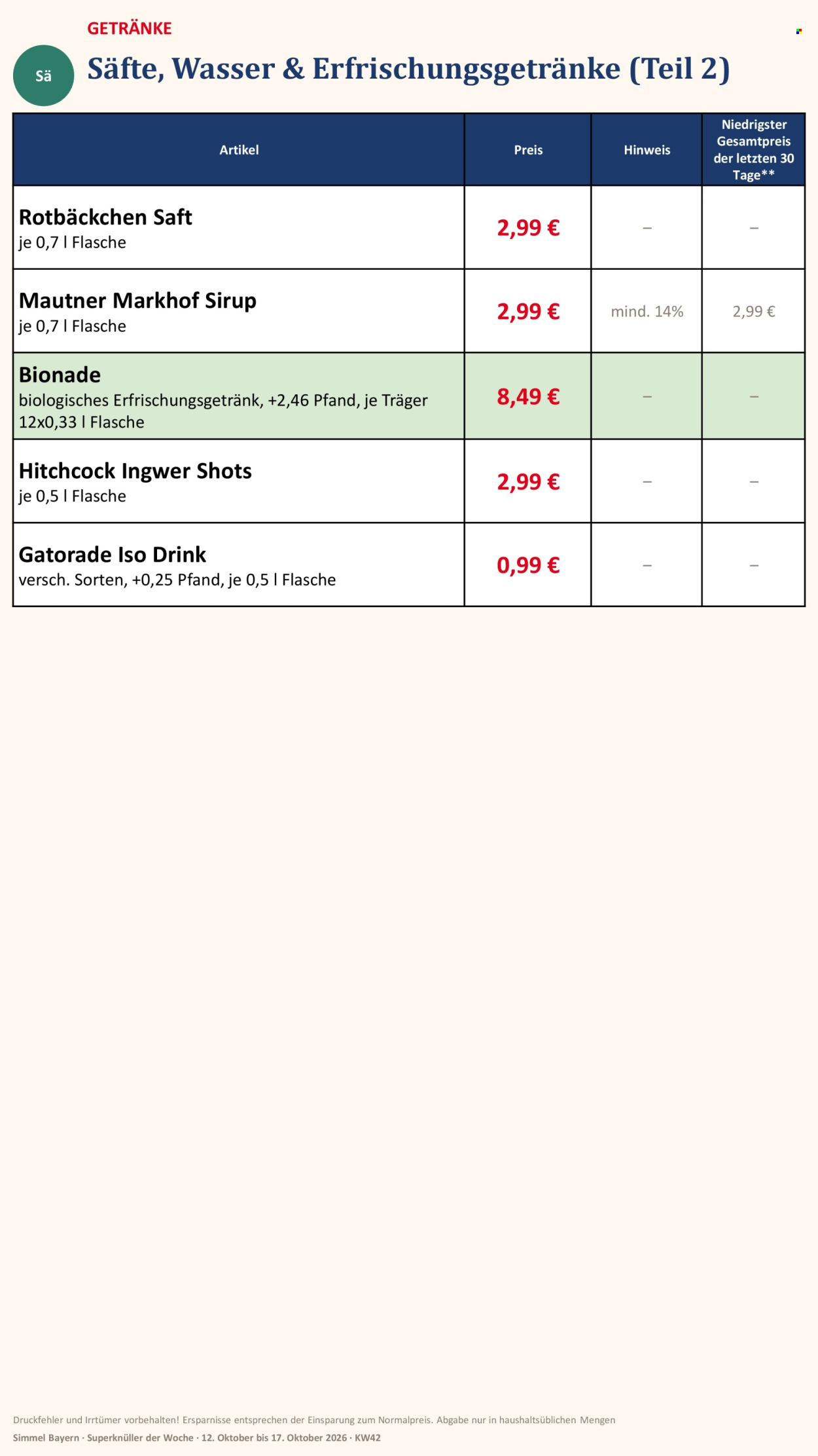 Leták Edeka - 12.10.2026 - 17.10.2026. Strana 16