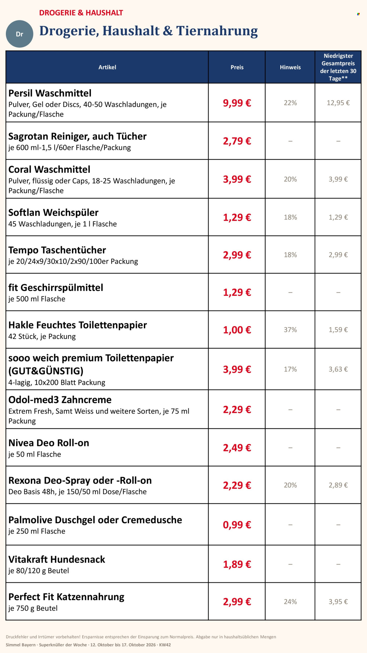 Leták Edeka - 12.10.2026 - 17.10.2026. Strana 17