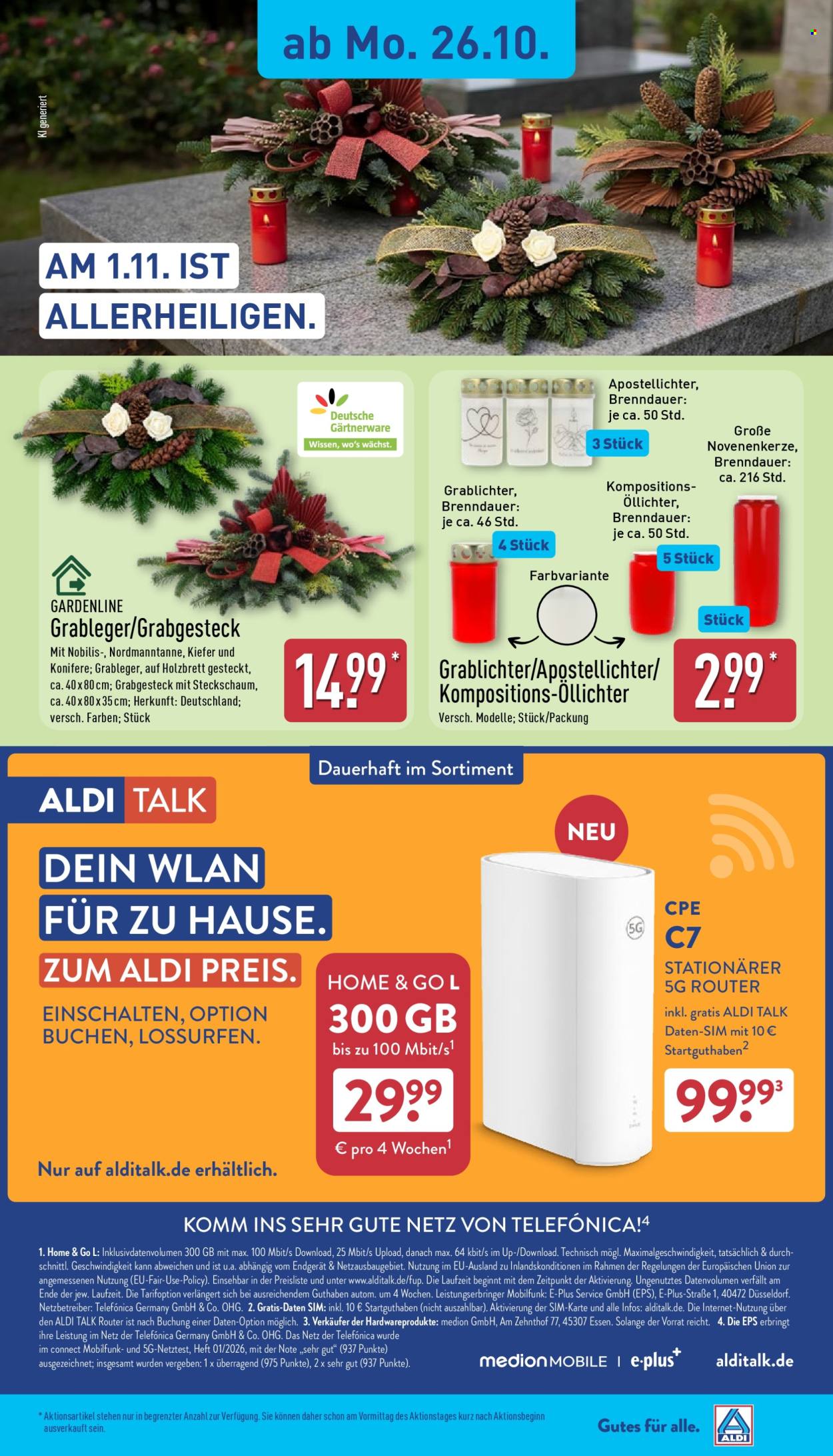 Leták ALDI Nord - 26.10.2026 - 31.10.2026. Strana 8