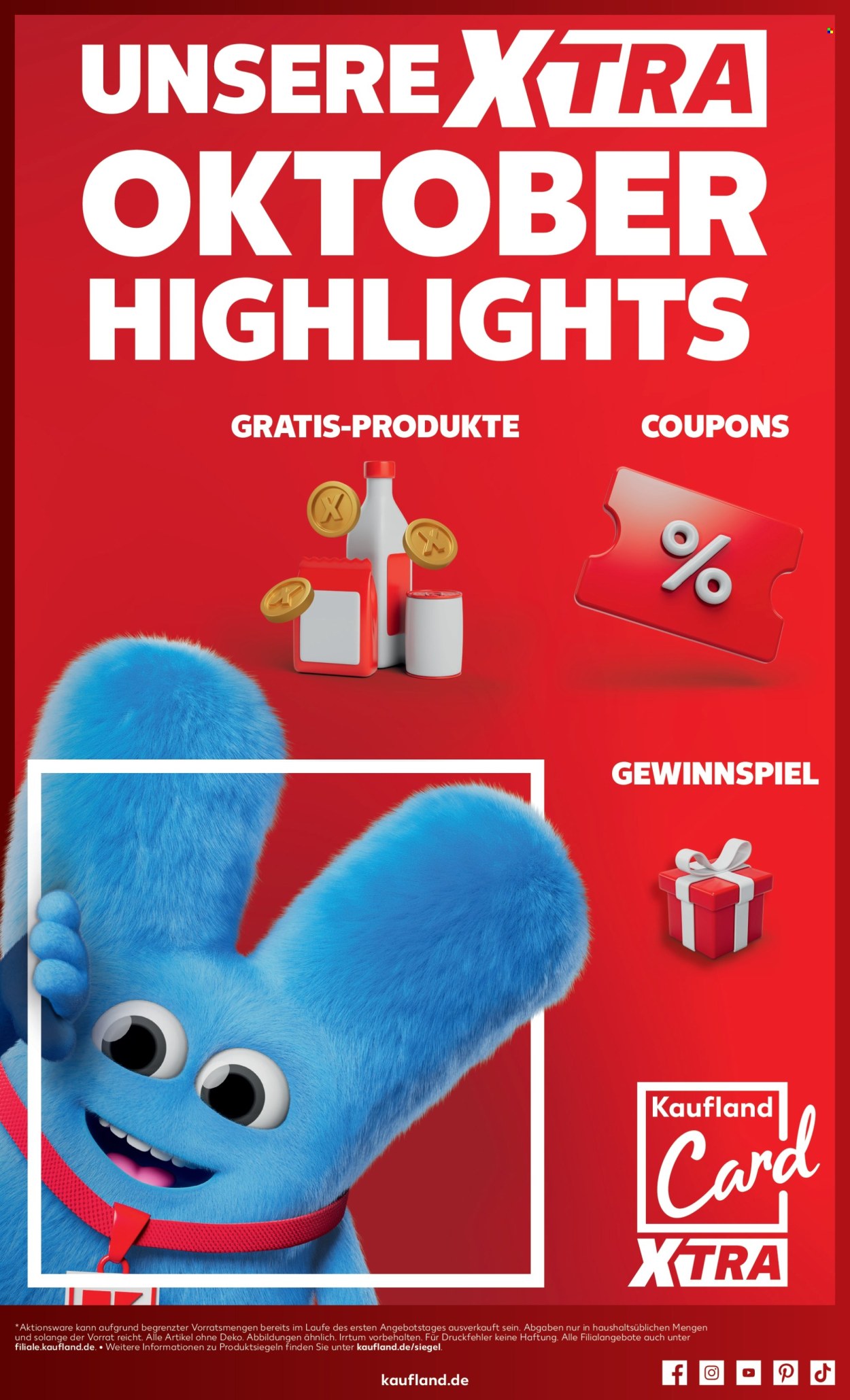 Leták Kaufland - 12.10.2026 - 31.10.2026. Strana 1