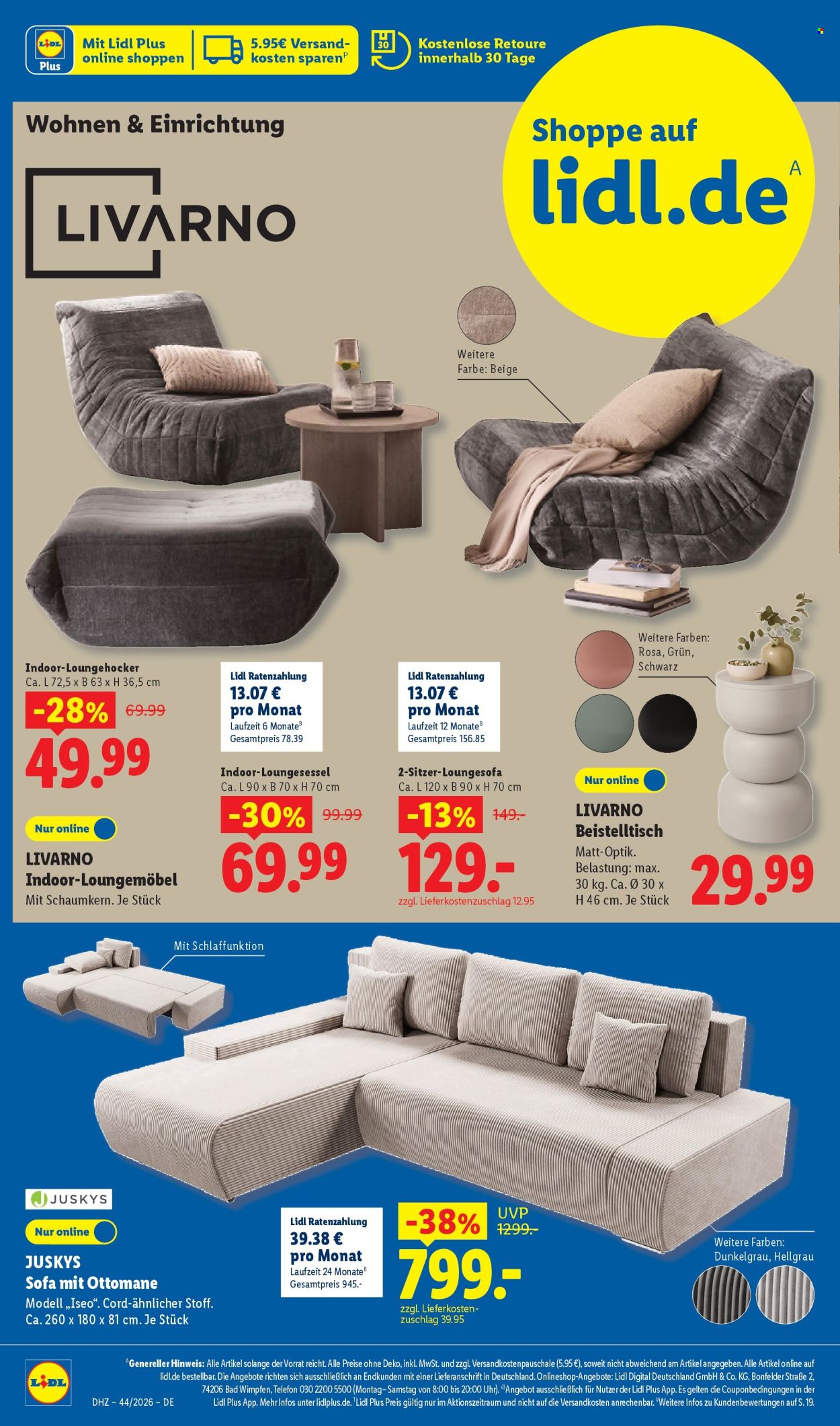 Lidl Prospekte  - 26.10.2026 - 31.10.2026. Seite 4