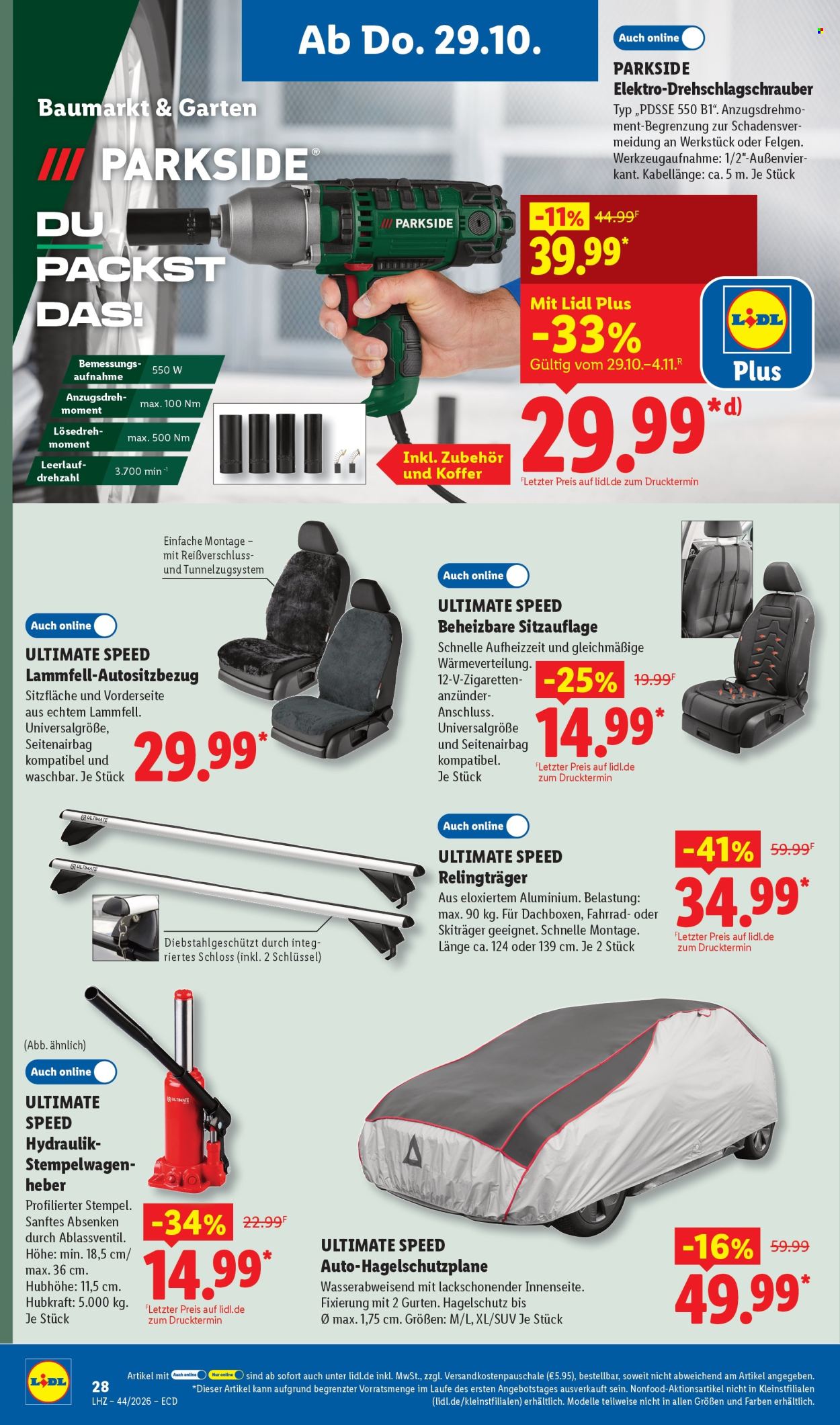 Leták Lidl - 26.10.2026 - 31.10.2026. Strana 22