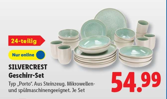 SILVERCREST Geschirr-Set