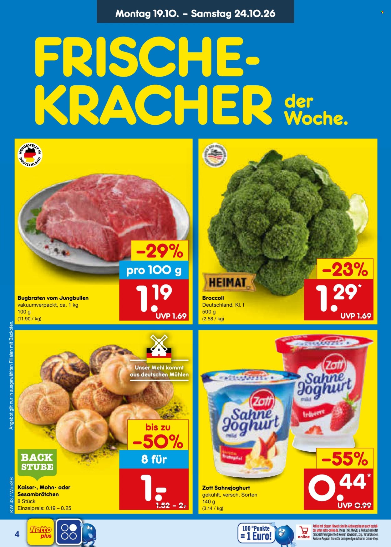 Leták Netto Marken-Discount - 19.10.2026 - 24.10.2026. Strana 4