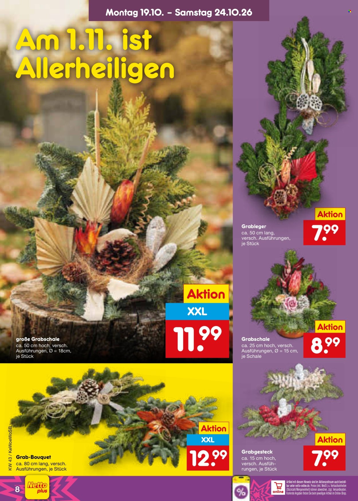Leták Netto Marken-Discount - 19.10.2026 - 24.10.2026. Strana 8