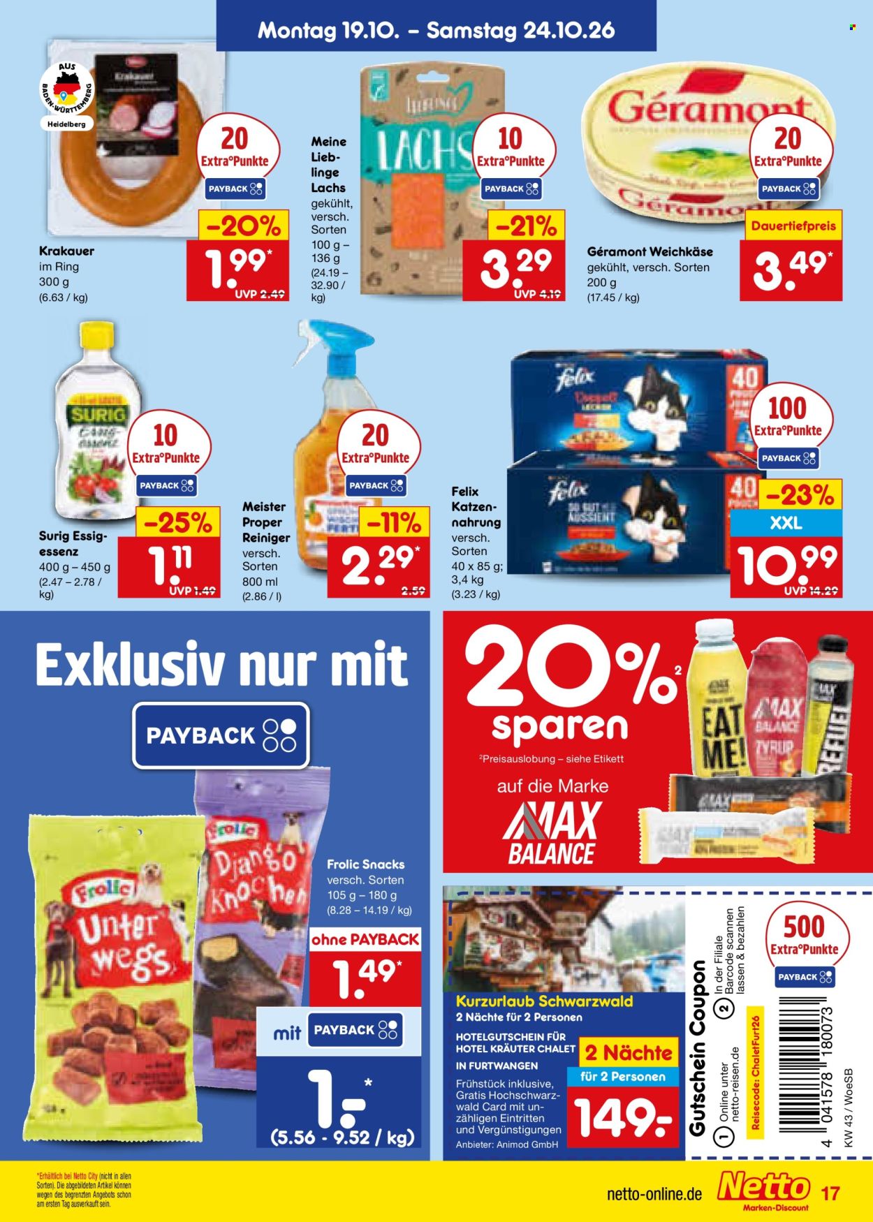 Leták Netto Marken-Discount - 19.10.2026 - 24.10.2026. Strana 19