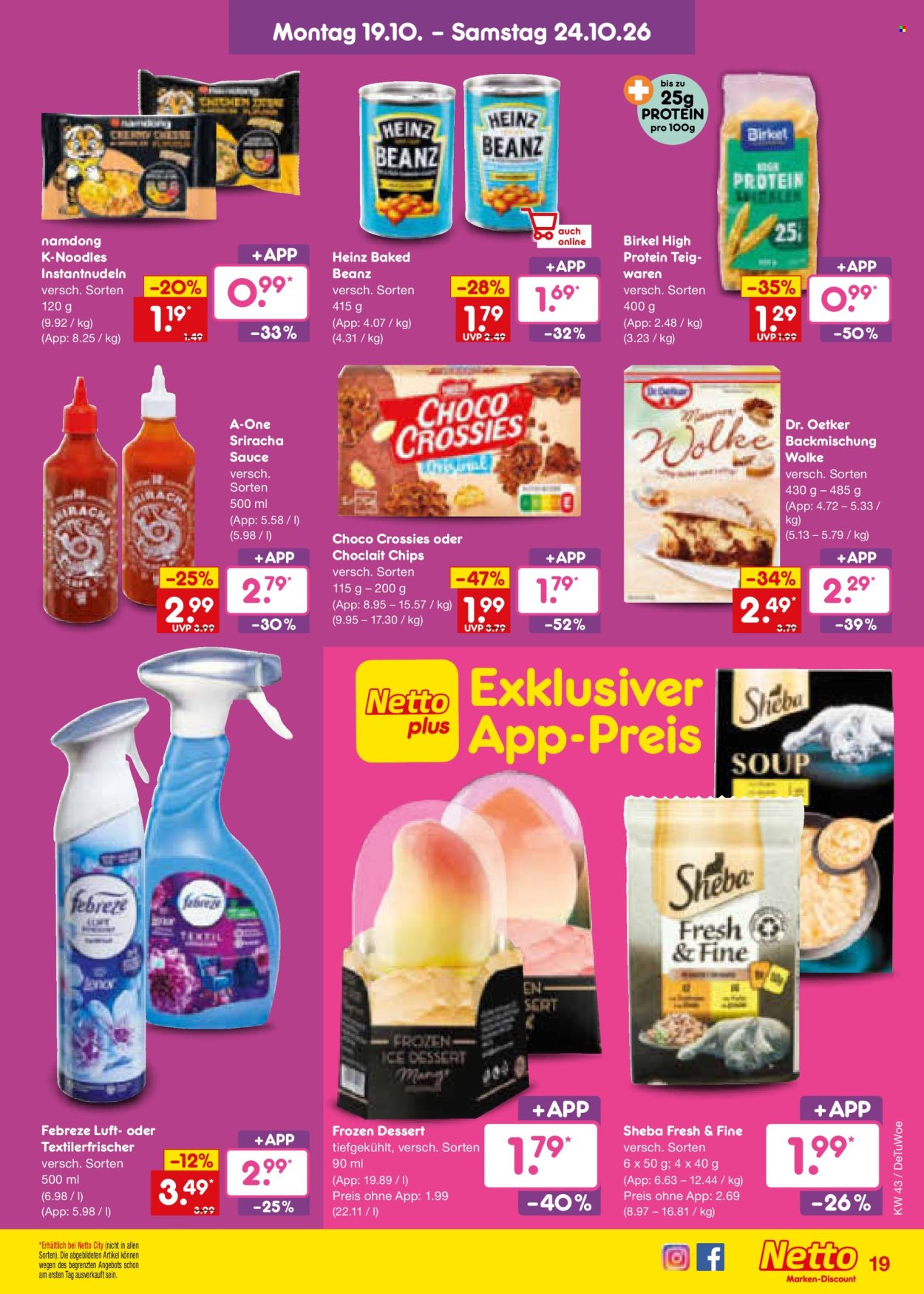 Leták Netto Marken-Discount - 19.10.2026 - 24.10.2026. Strana 21