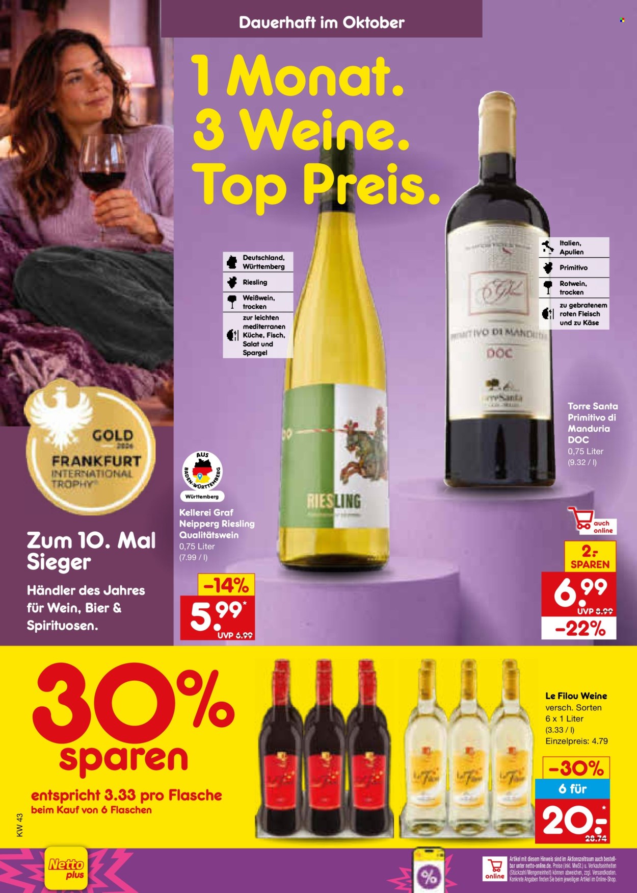 Leták Netto Marken-Discount - 19.10.2026 - 24.10.2026. Strana 30
