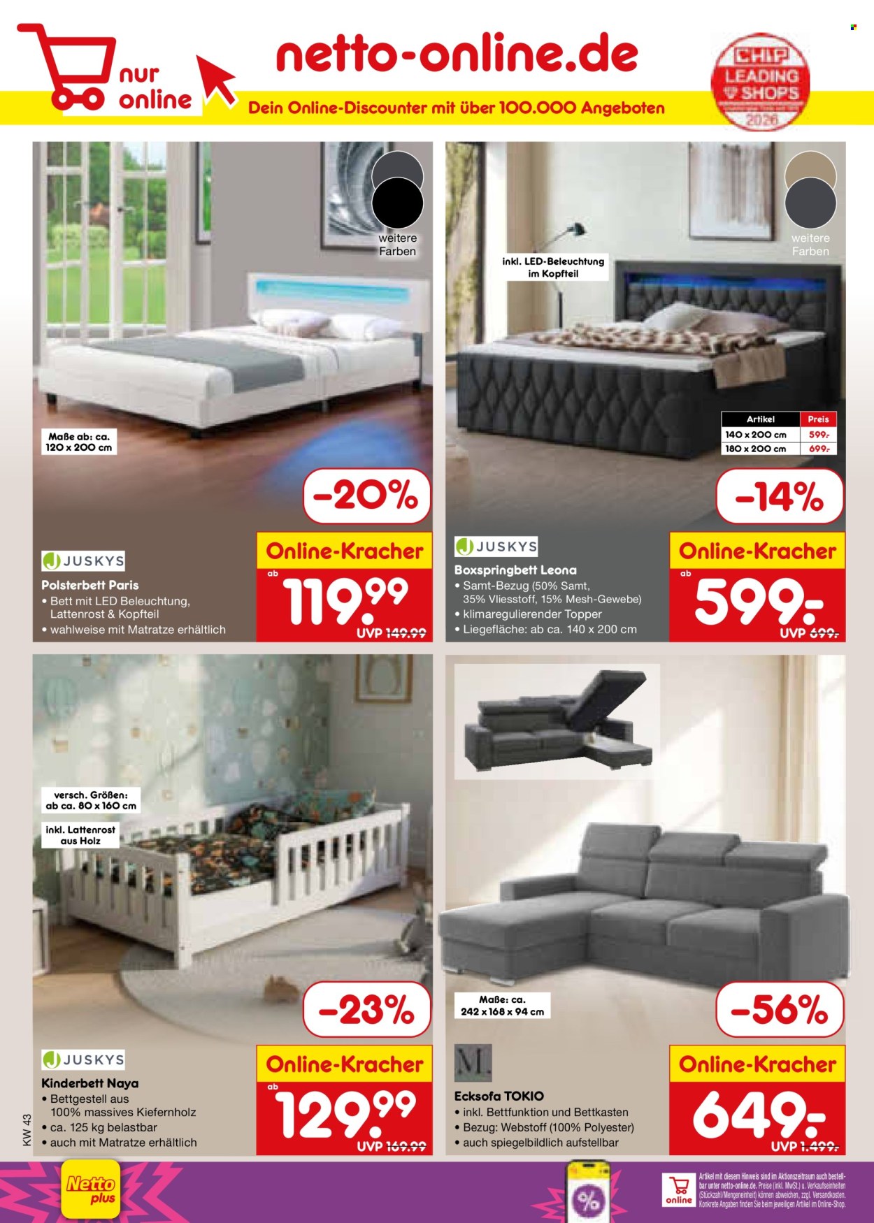 Netto Marken-Discount Prospekte  - 19.10.2026 - 24.10.2026. Seite 66