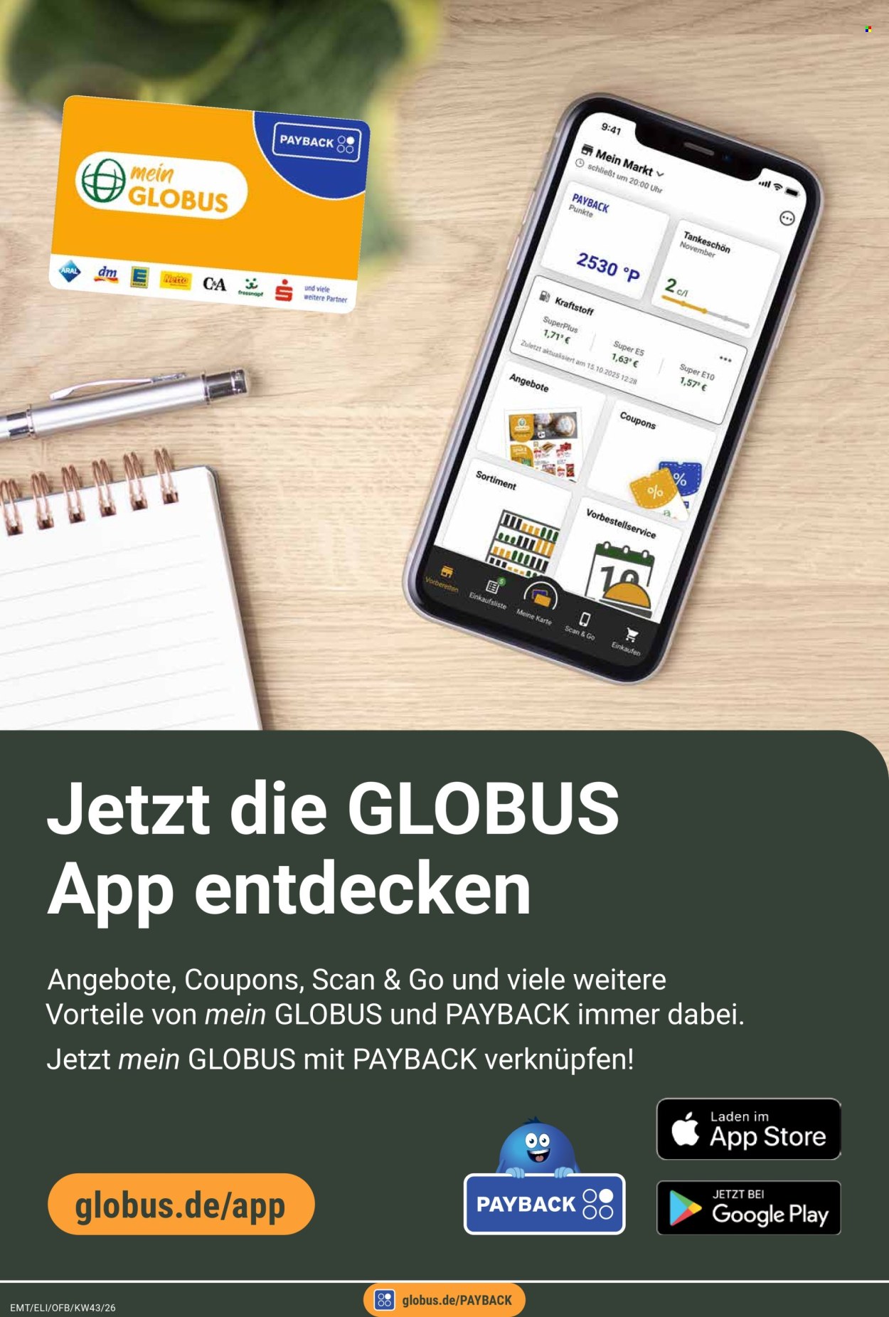 Leták Globus - 19.10.2026 - 24.10.2026. Strana 20