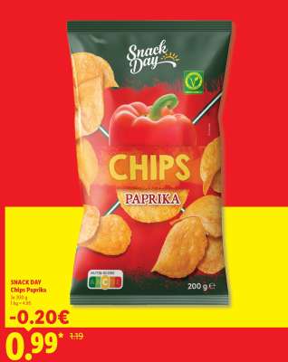 Snack Day Chips Paprika