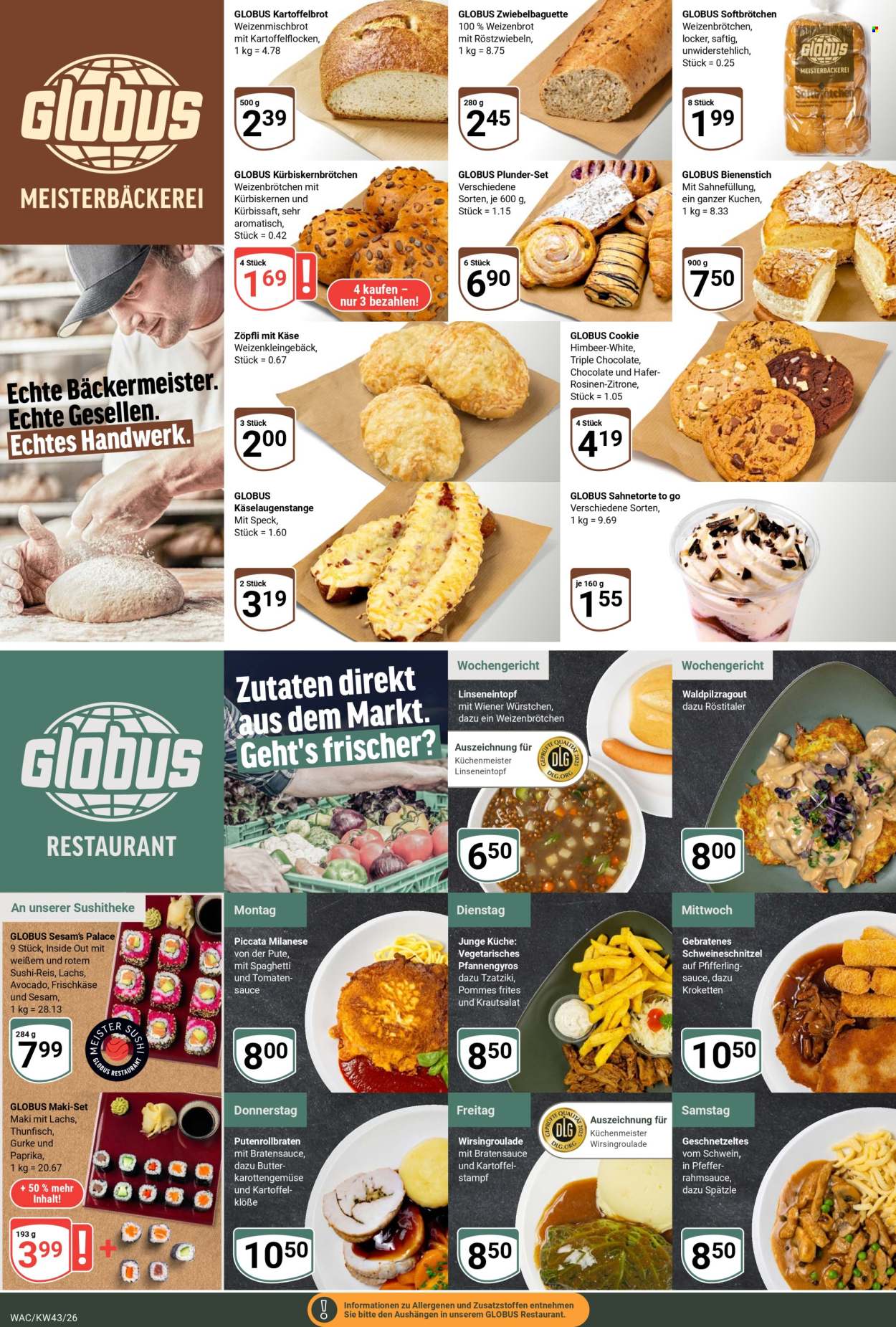 Globus Prospekte  - 19.10.2026 - 24.10.2026. Seite 7