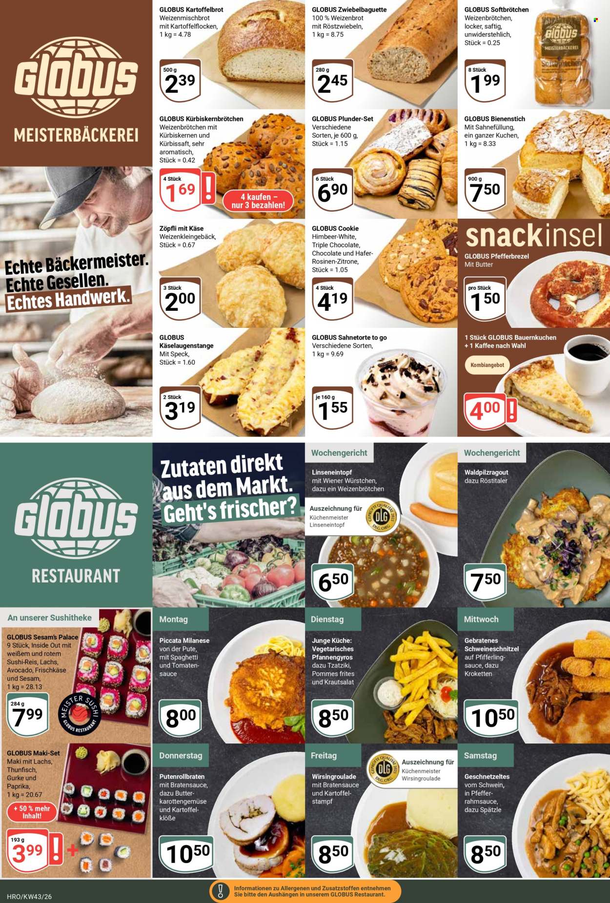 Globus Prospekte  - 19.10.2026 - 24.10.2026. Seite 7