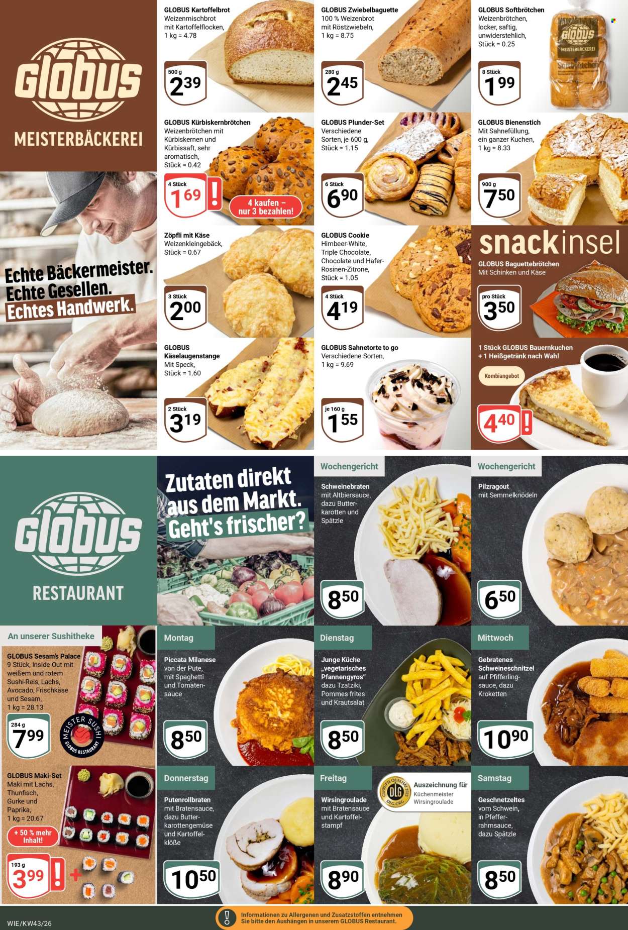 Globus Prospekte  - 19.10.2026 - 24.10.2026. Seite 8