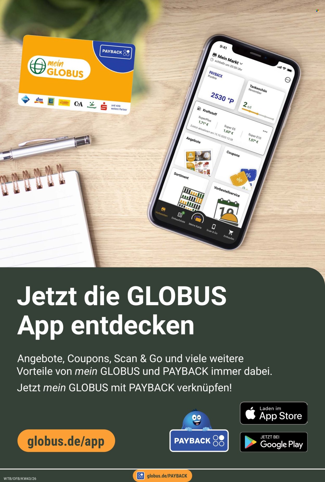 Leták Globus - 19.10.2026 - 24.10.2026. Strana 21
