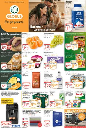 Prospekte Globus - 19.10.2026 - 24.10.2026.