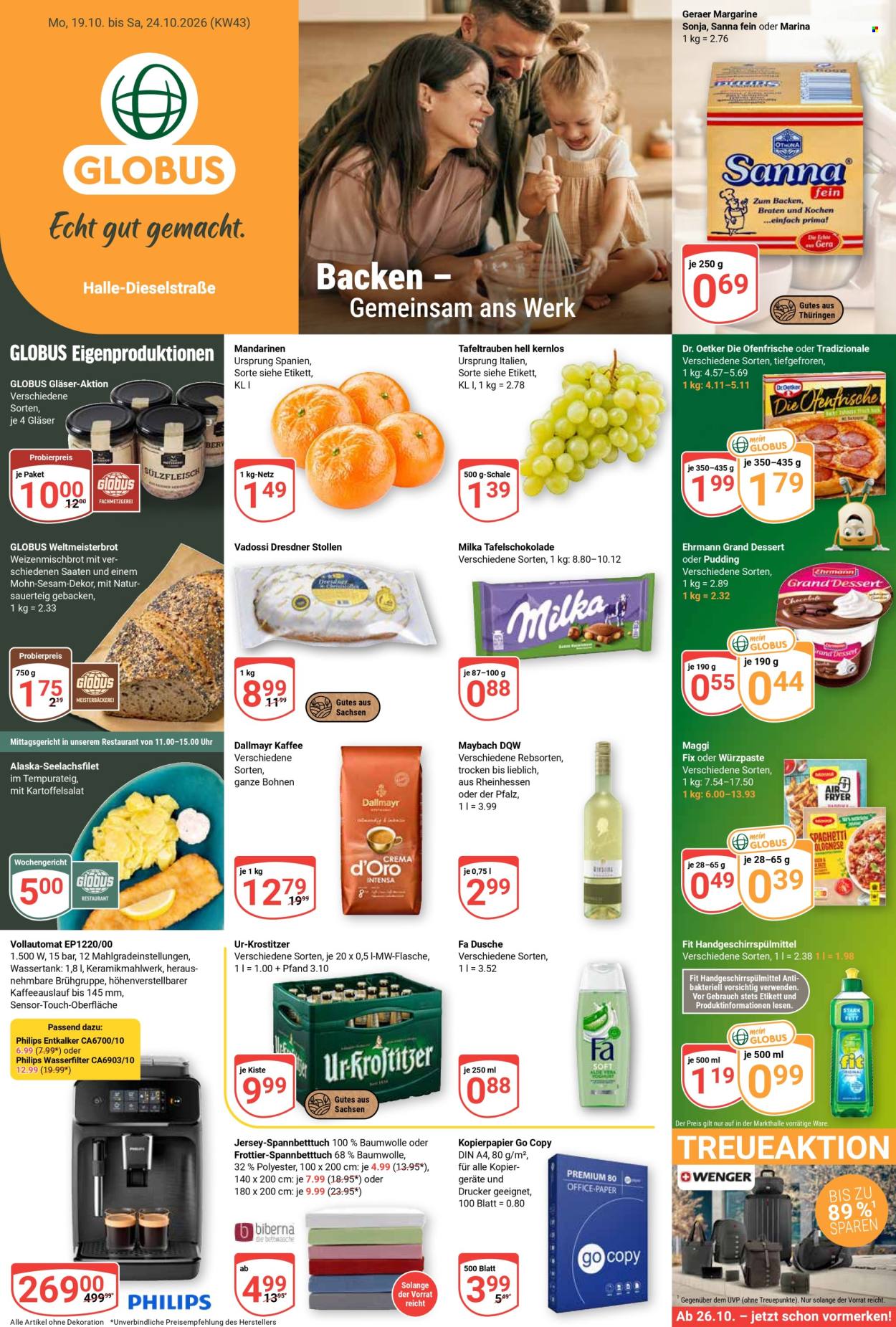 Globus Prospekte  - 19.10.2026 - 24.10.2026. Seite 1