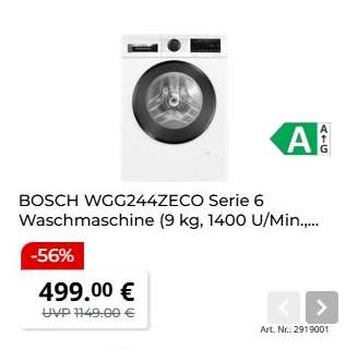 BOSCH WGC244ZECO Serie 6