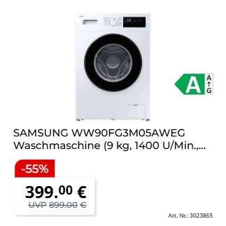 SAMSUNG WW90FG3M05AWEG