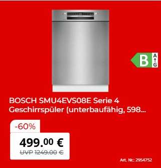 BOSCH SMU4EVS08E Serie 4